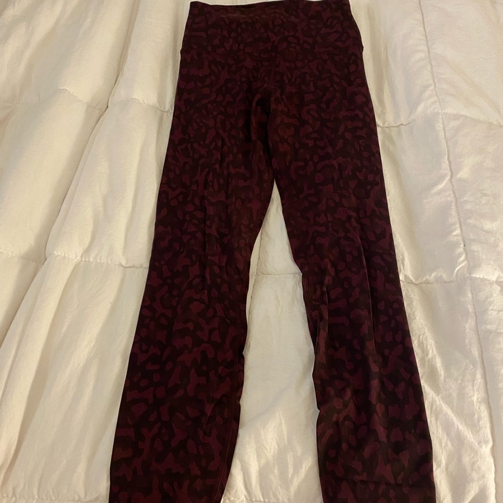 Lululemon Align Pant 25” Formation Camo Dark Adobe Multi